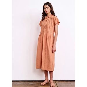 Ace & Jig Merritt Dress in Clay size small